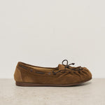 Mocassino donna in suede marrone D070277 MARRONE P.a.r.o.s.h. 