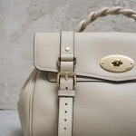 Borsa donna a mano grigio Alexa HH6746 736W160 MULBERRY 