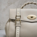 Borsa donna a mano grigio Alexa HH6746 736W160 MULBERRY 
