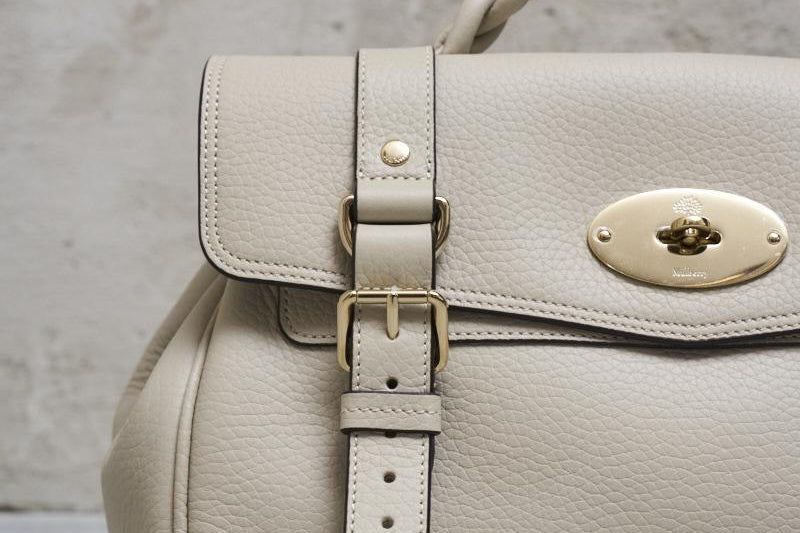 Borsa donna a mano grigio Alexa HH6746 736W160 MULBERRY 