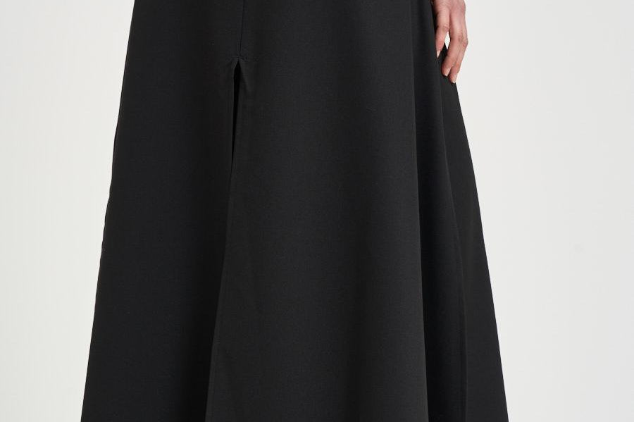 Gonna donna Daisy nera 9007 T0162BLACK THE LATEST 