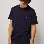 T-shirt uomo girocollo blu TS031A 888 CP COMPANY 