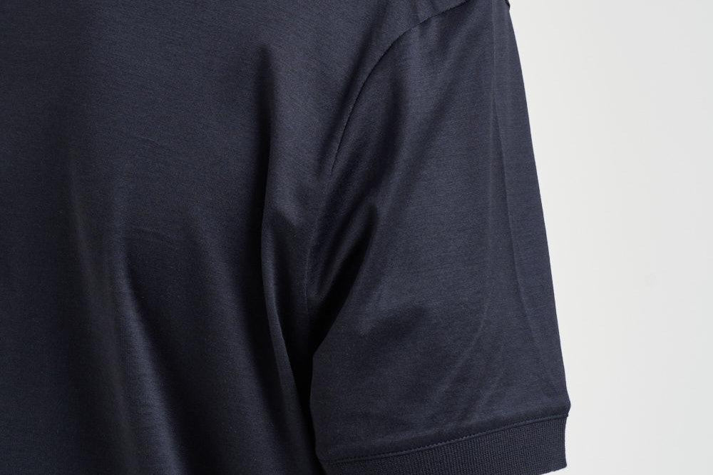 Polo uomo blu a manica corta EM005492 AF24839UB118 EMPORIO ARMANI 