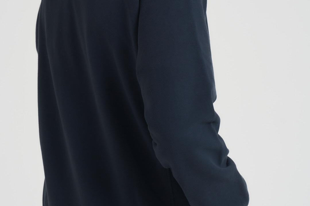 Felpa uomo con cappuccio blu scuro 6100067 S0A20V0020 STONE ISLAND 