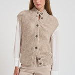 Cardigan in maglia donna A93127F03 47A PESERICO 
