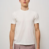 T-shirt uomo girocollo bianca AU1330C 1003 ALPHA STUDIO 