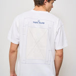 T-shirt uomo girocollo bianca 21002RC S0137V0001 STONE ISLAND 