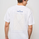 T-shirt uomo girocollo bianca 21002RC S0137V0001 STONE ISLAND 
