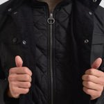 Gicca uomo in cotone cerato Ogston nero MWX0700 BK11 BARBOUR 