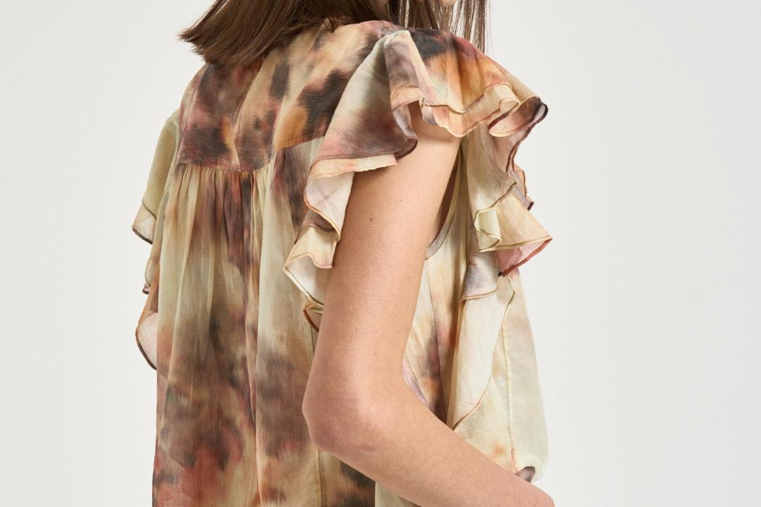 Blusa donna Daliyane multicolor HT0816FC D1J13E90BE MARANT ETOILE 