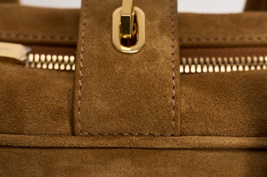 Borsa donna Vita in suede cammello GWA00470 A00079855303 GOLDEN GOOSE 