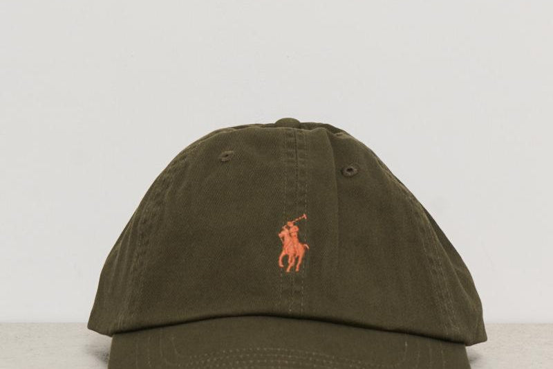 Cappello uomo baseball verde oliva 710667709 103 RALPH LAUREN 