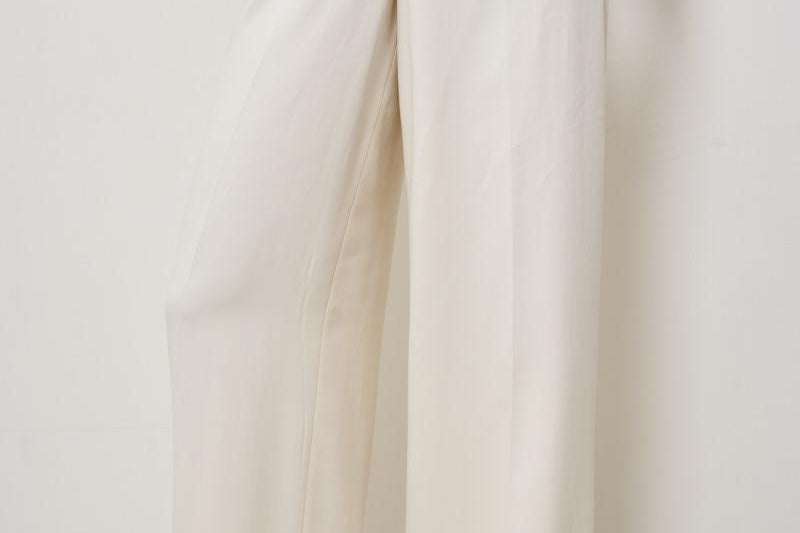 Pantalone donna a palazzo panna 100331 A213Z07 PINKO 