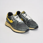 Sneakers uomo Reelwind grigia e gialla WWLM GQ06 AUTRY 