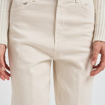 Jeans donna Bessie regular panna DP784 BSE037005 DONDUP 
