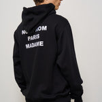 Felpa uomo con cappuccio nera HO162 CO127BL DROLE DE MONSIEUR 