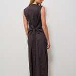 Abito donna lungo marrone L5SK35 W26 LIVIANA CONTI 