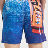 Costume uomo con stampa mare RDBOATVINTAGELIFE 61 MC2 SAINT BARTH 