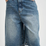 Bermuda uomo in denim medio 309 BLUE VINTAGE WOODBIRD 