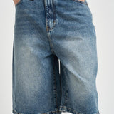 Bermuda uomo in denim medio 309 BLUE VINTAGE WOODBIRD 