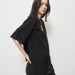 Blusa donna Shana nera HT0586FA C1J12E02FK MARANT ETOILE 