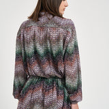 Abito donna corto zig zag multicolor DS26SG2S BC0065SMSNR MISSONI 