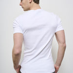 T-shirt uomo girocollo bianca A14950 0EJAI100 DIESEL 