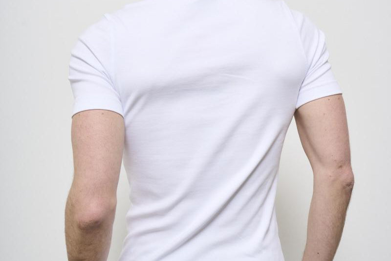 T-shirt uomo girocollo bianca A14950 0EJAI100 DIESEL 