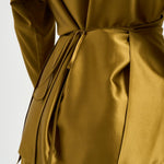 Camicia donna Xenia drappeggio in vita oro 726SS7827S GOLDEN DANAME 