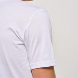T-shirt uomo girocollo bianca SH00760 BIANCO ACCADEMIE TESSILI 