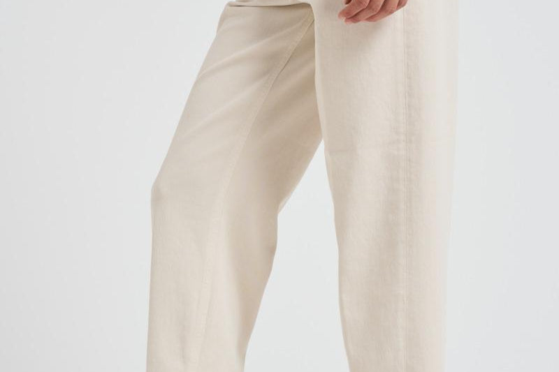 Jeans donna Bessie regular panna DP784 BSE037005 DONDUP 