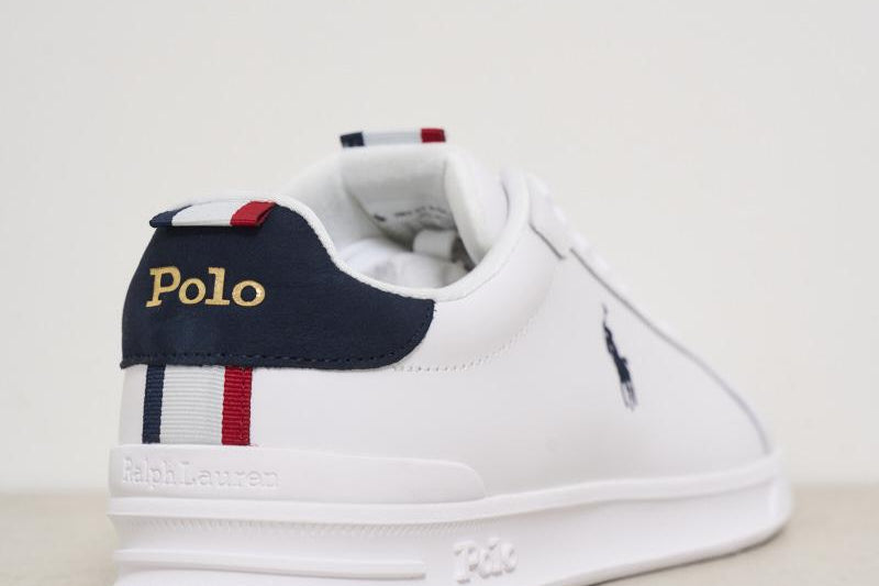 Sneakers uomo Heritage Court II bianche 809860883 003 RALPH LAUREN 