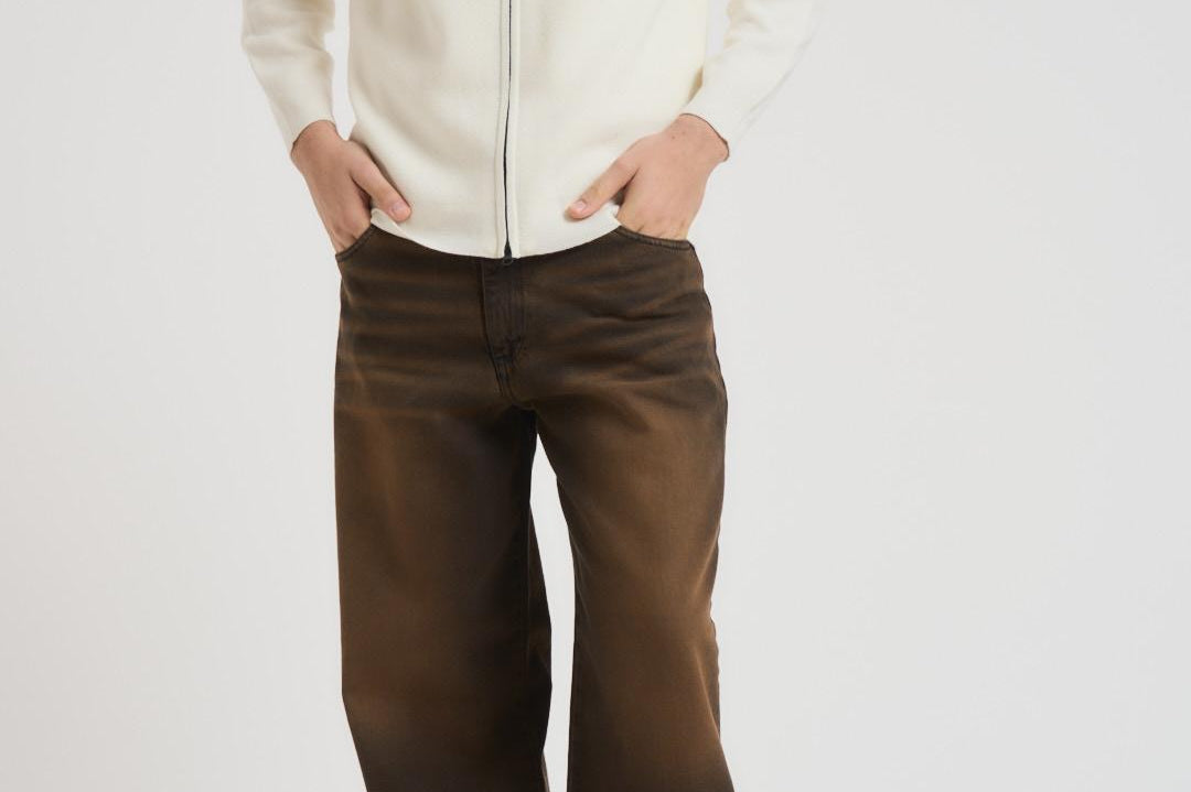 Felpa uomo con cappuccio in lana bianca MKN057A 110149A103 CP COMPANY 