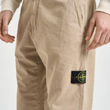Pantalone uomo gamba dritta sabbia 3100044 S00WAV019A STONE ISLAND 