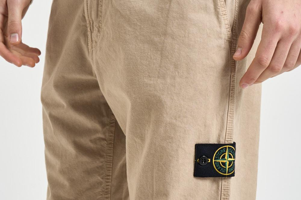 Pantalone uomo gamba dritta sabbia 3100044 S00WAV019A STONE ISLAND 