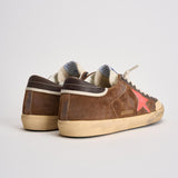 Sneakers uomo Super-star marrone GMF01026 F00810855737 GOLDEN GOOSE 