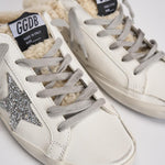 Sneakers donna sabot Super Star bianche GWF00110 F00230610224 GOLDEN GOOSE 