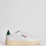 Sneakers uomo Medalist Low bianca e verde AULM LL20 AUTRY 