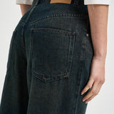 Jeans donna Rodayna in denim scuro PA0554FB D1H03I30YB ISABEL MARANT 