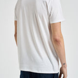 T-shirt uomo girocollo bianca con logo TH6709 001 LACOSTE 