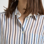 Camicia donna Gracia a righe Y6SK54 RG104 SEMICOUTURE 