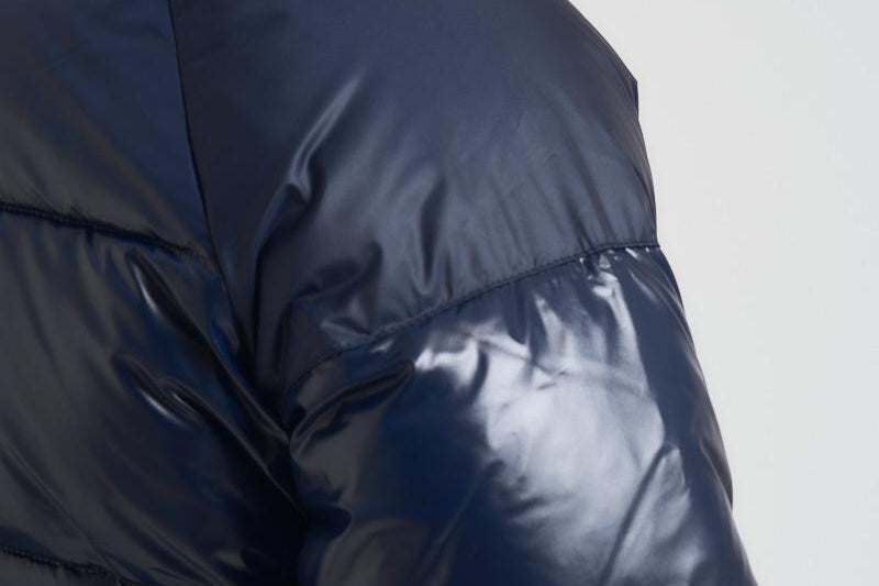 Piumino uomo in nylon lucido blu HUY015 4004 PYRENEX 