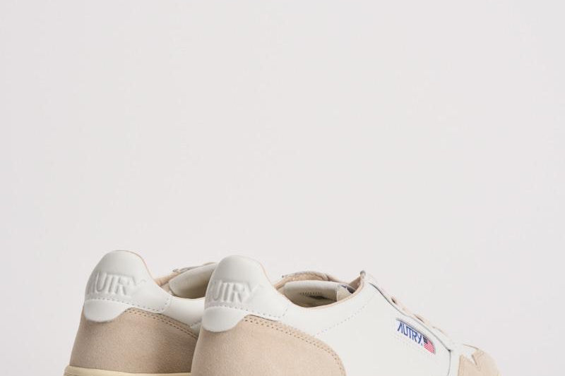 Sneakers uomo medalist low in pelle e suede AULM LS33 AUTRY 