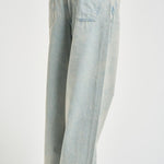 Jeans uomo wide leg in denim chiaro M26100008 PALECLOUD SAMSØE SAMSØE 