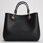 Borsa a mano donna in pelle nera EW000361 AF12103MC032 EMPORIO ARMANI 
