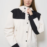 Giubbotto donna Mountain bianco NF0A88YX ROU1 THE NORTH FACE 