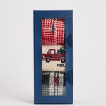 Set 3 calze fantasia natalizia 449P04723 001 RALPH LAUREN 