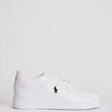Sneakers uomo Masters Court bianche 809891791 009 RALPH LAUREN 