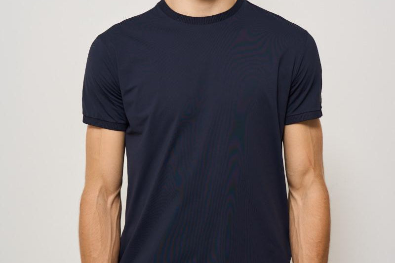 T-shirt uomo girocollo blu 25206 60 RRD 