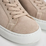 Sneakers donna in suede beige 1001614 LIGHTSAND LES DEUX 